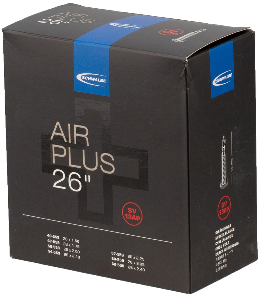 Schwalbe Schlauch 13 Air Plus Für 26" 4 Schwalbe Schlauch 13 Air Plus Für 26" – Bild 2