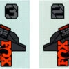 Fox Racing Shox Decal Kit Aufklebersatz Für 32 SC Federgabel Modell 2021