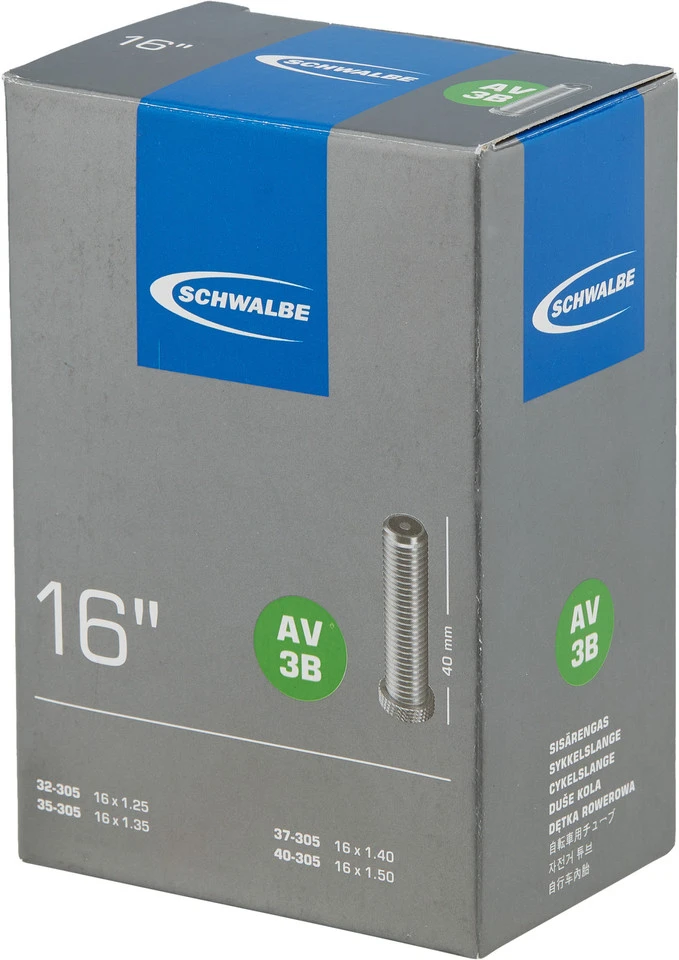 Schwalbe Schlauch 3B Für 16" 4 Schwalbe Schlauch 3B Für 16" – Bild 2