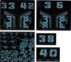 Fox Racing Shox Fork And Shock Decal Kit Aufklebersatz Ab Modell 2021 -ROCKSHOX Verkäufe 423544