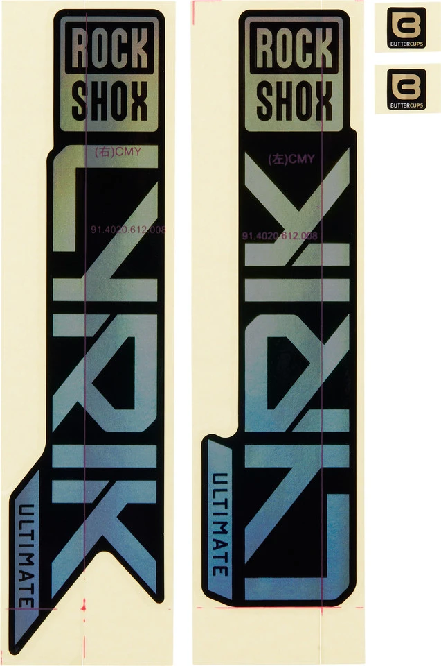 ROCKSHOX Decal Kit Aufklebersatz Für Lyrik Ultimate Ab Modell 2023 4 ROCKSHOX Decal Kit Aufklebersatz Für Lyrik Ultimate Ab Modell 2023 – Bild 2