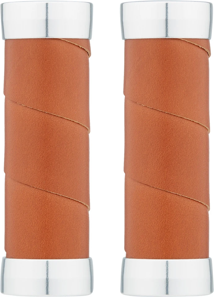 BROOKS Slender Leder Lenkergriffe Für Drehgriffschalter Beidseitig 5 BROOKS Slender Leder Lenkergriffe Für Drehgriffschalter Beidseitig – Bild 3