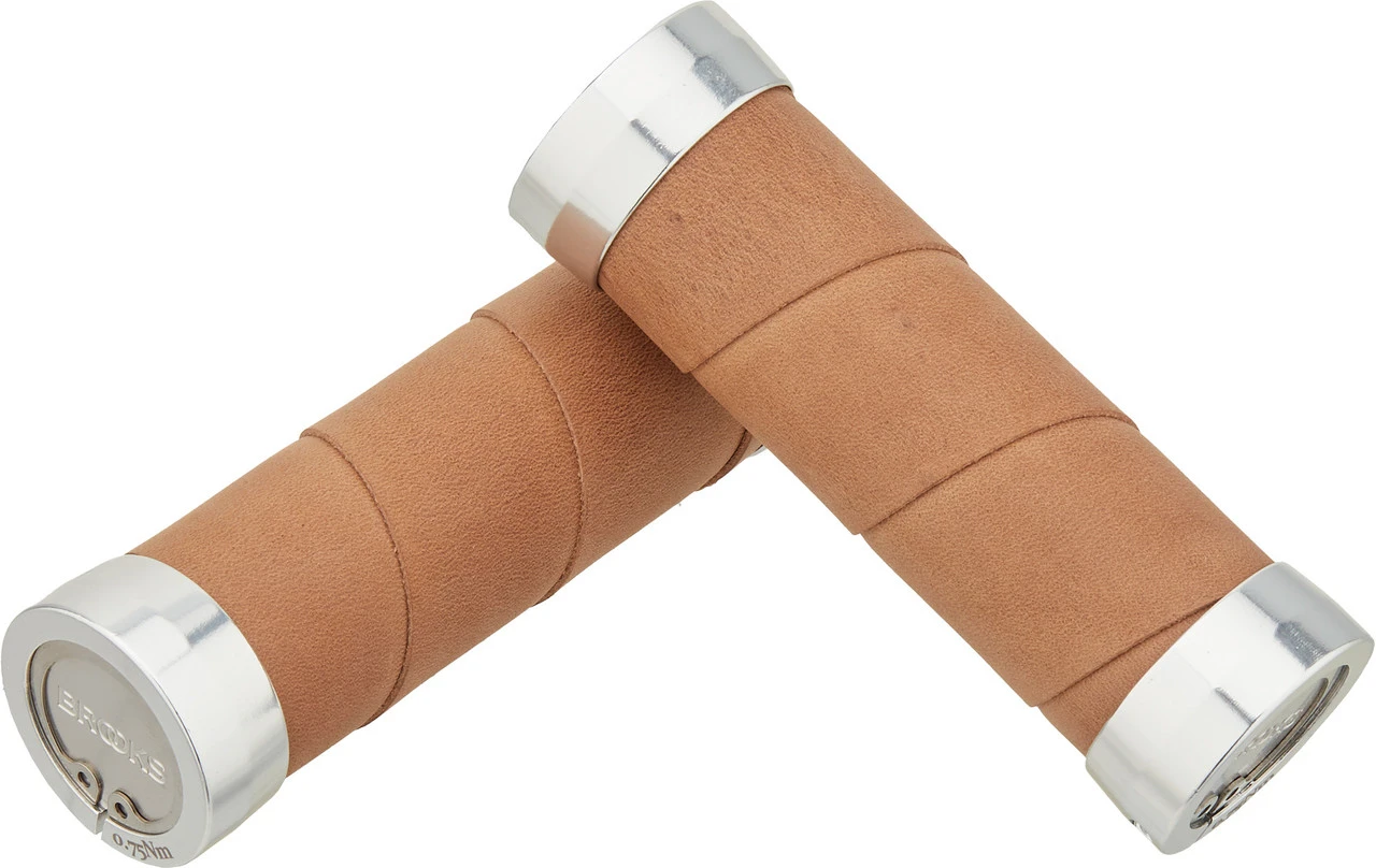 BROOKS Slender Leder Lenkergriffe Für Drehgriffschalter Beidseitig 12 BROOKS Slender Leder Lenkergriffe Für Drehgriffschalter Beidseitig – Bild 10