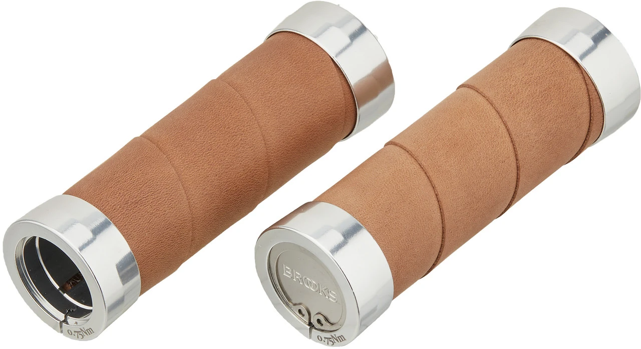 BROOKS Slender Leder Lenkergriffe Für Drehgriffschalter Beidseitig 13 BROOKS Slender Leder Lenkergriffe Für Drehgriffschalter Beidseitig – Bild 11