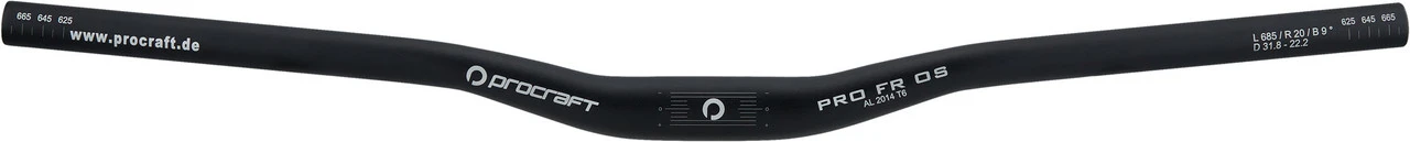 Procraft Pro FR 20 Mm 31.8 Riser Lenker 5 Procraft Pro FR 20 Mm 31.8 Riser Lenker – Bild 3