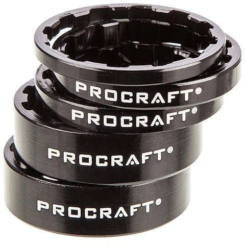 Procraft Superlight Spacer Set 1 1/8" 3 Procraft Superlight Spacer Set 1 1/8"